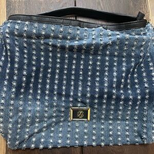 Christian Lacroix Blue and White  Bag